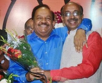 विजय गोयल के इस्तीफे के बाद हर्षवर्धन बने दिल्ली के भाजपा अध्यक्ष