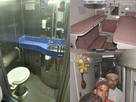 मोदी की महामना ट्रेन में चोरियां मोदी की महामना ट्रेन में चोरियां