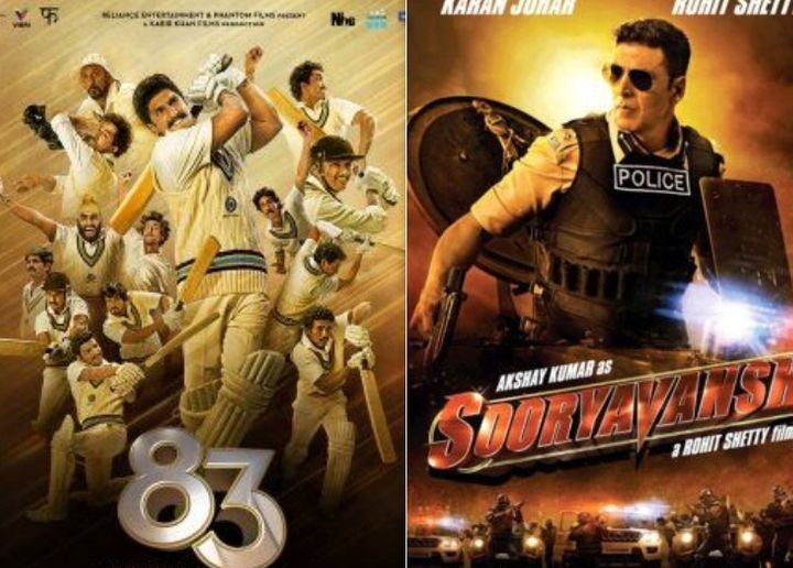 अक्षय कुमार की सूर्यवंशी नहीं होगी इस साल रिलीज, क्रिसमस पर रणवीर की ’83’ मचाएगी धमाल अक्षय कुमार की सूर्यवंशी नहीं होगी इस साल रिलीज, क्रिसमस पर रणवीर की ’83’ मचाएगी धमाल