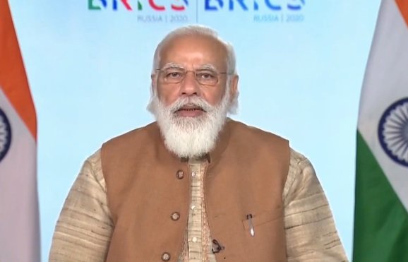 PM Narendra Modi raises the issue of terrorism in 12th BRICS Summit