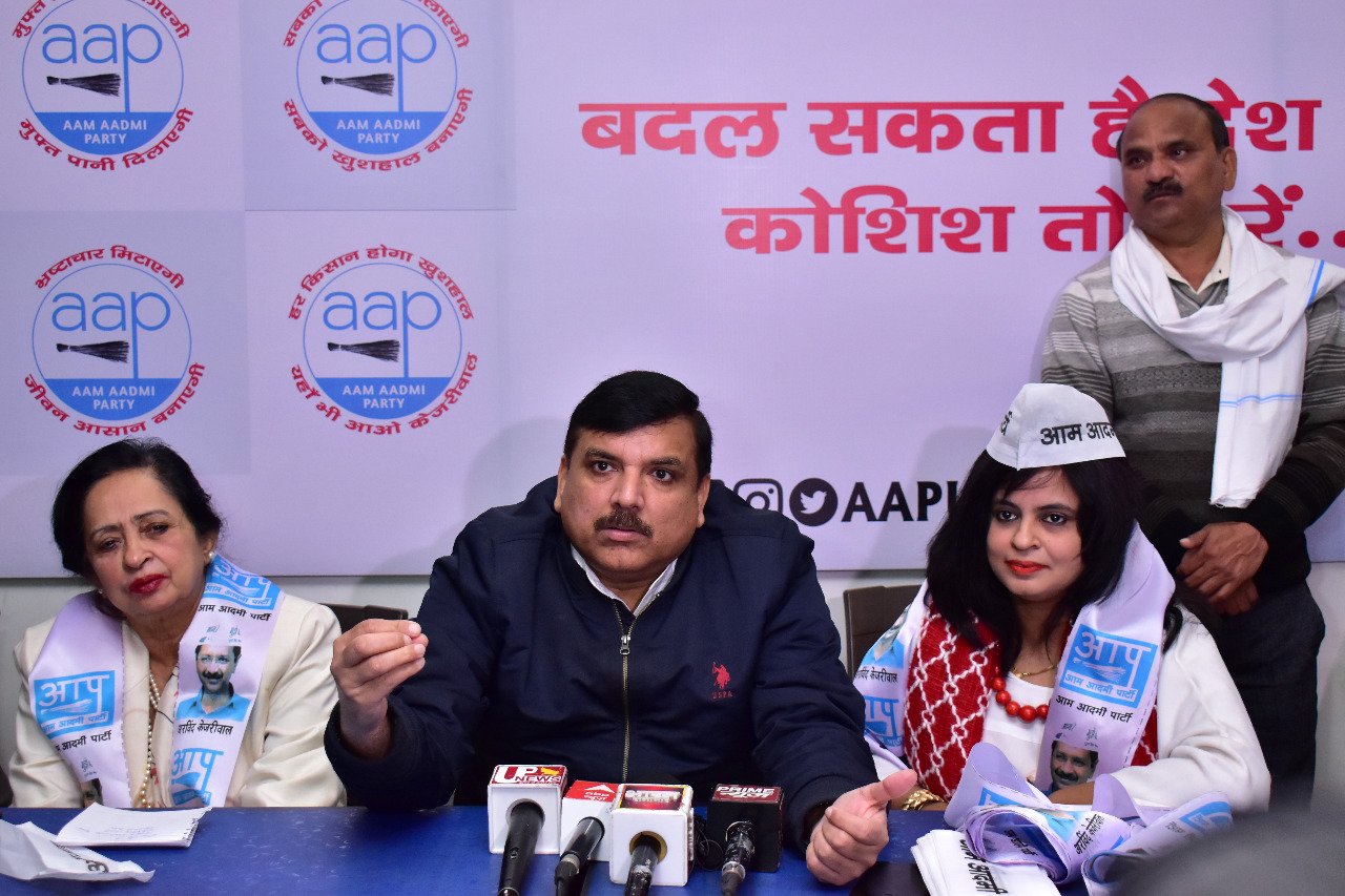 LUCKNOW । कौशल विकास मंत्री कपिल देव अग्रवाल पर कब होगी कार्यवाही – संजय सिंह