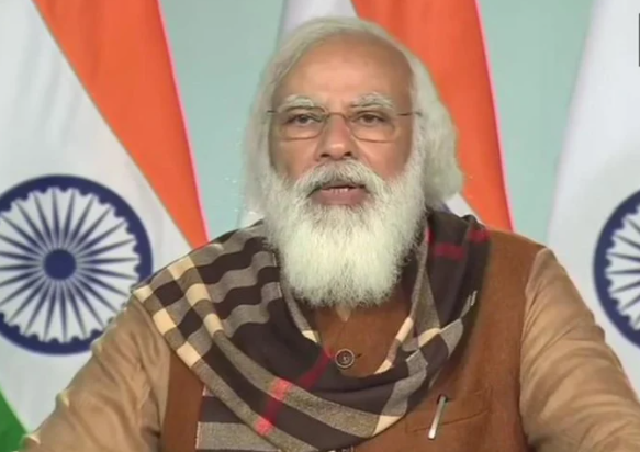 Varanasi । कोरोना की वैक्सीन पर निर्णय करना राजनीतिक नहीं, जैसा वैज्ञानिकों ने कहा वैसा किया : पीएम मोदी