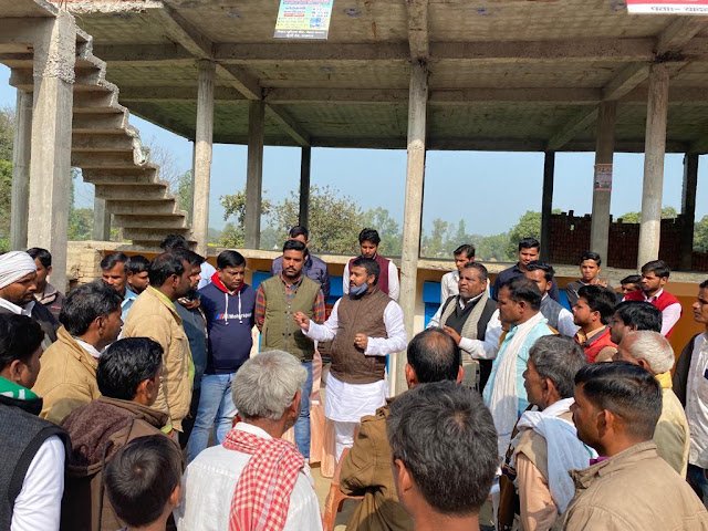 Lalan kumar visited many villages