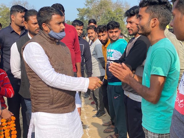 Lalan kumar visited many villages