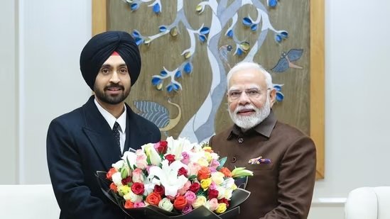 दिलजीत दोसांझ की पीएम मोदी से मुलाकात: 2025 की एक यादगार शुरुआत
